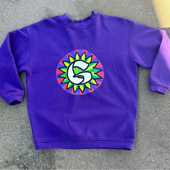 Vintage Shirts Vintage Gotcha Sweatshirt Large Mens Purple Crew